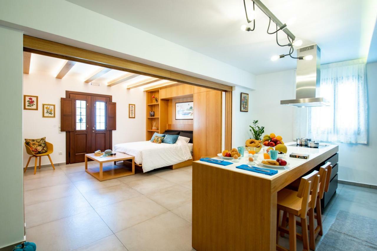 In Lindos (Adults Only) Villa Bagian luar foto