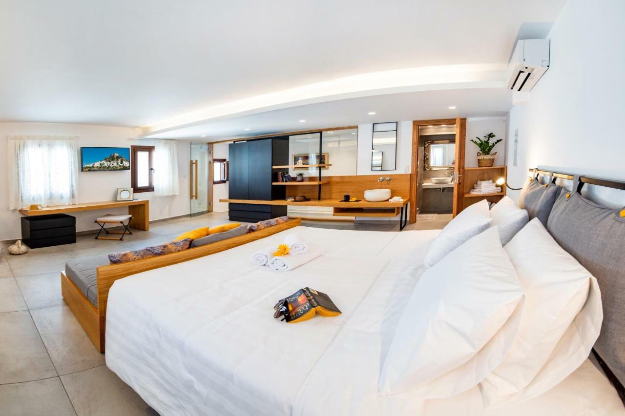 In Lindos (Adults Only) Villa Bagian luar foto