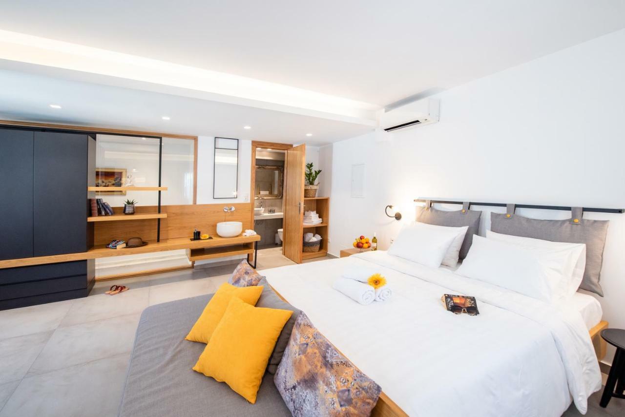 In Lindos (Adults Only) Villa Bagian luar foto